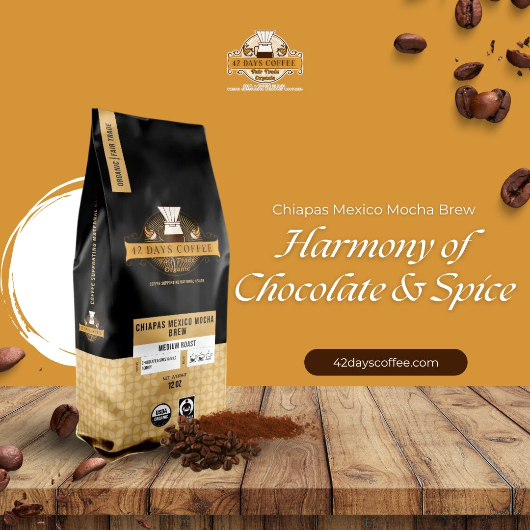Chiapas Mexico Mocha Brew - Medium Roast Gourmet Coffee – 42 Days